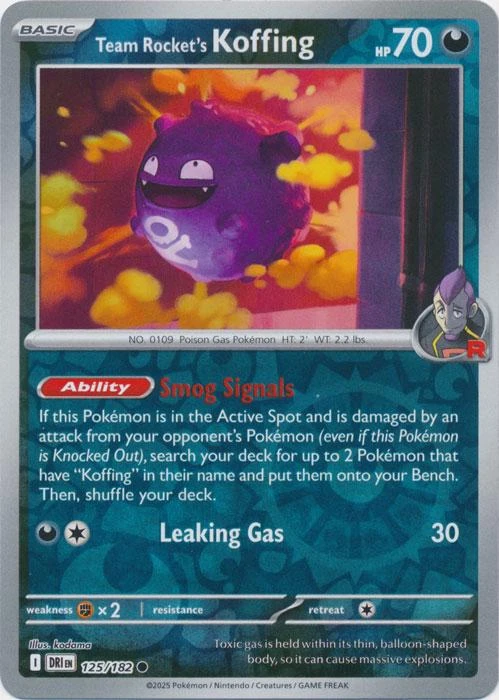Team Rocket's Koffing