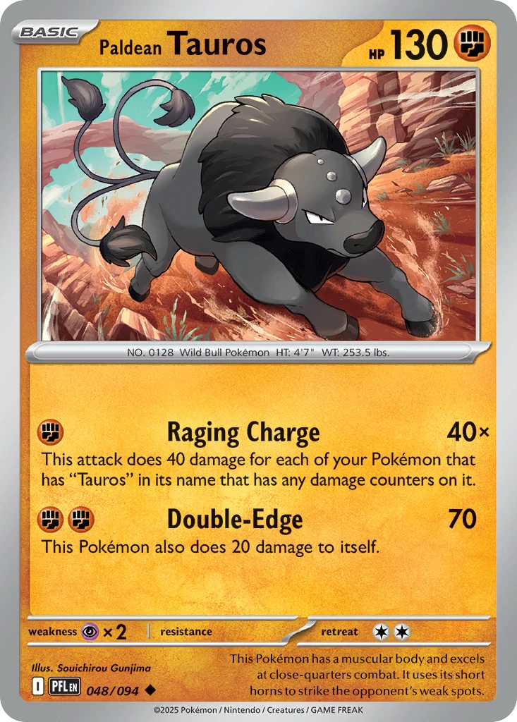 Paldean Tauros