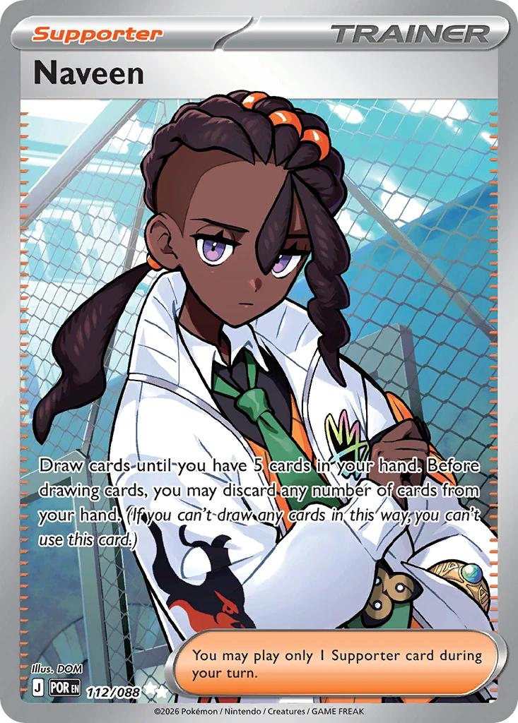 Pokémon TCG - Perfect Order (ME03) - Naveen #112 [NM]