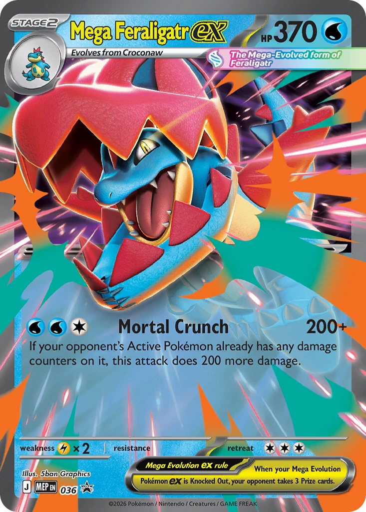 Mega Feraligatr ex