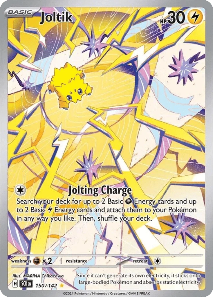 Pokémon TCG - Stellar Crown (SV07) - Joltik #150 [NM]