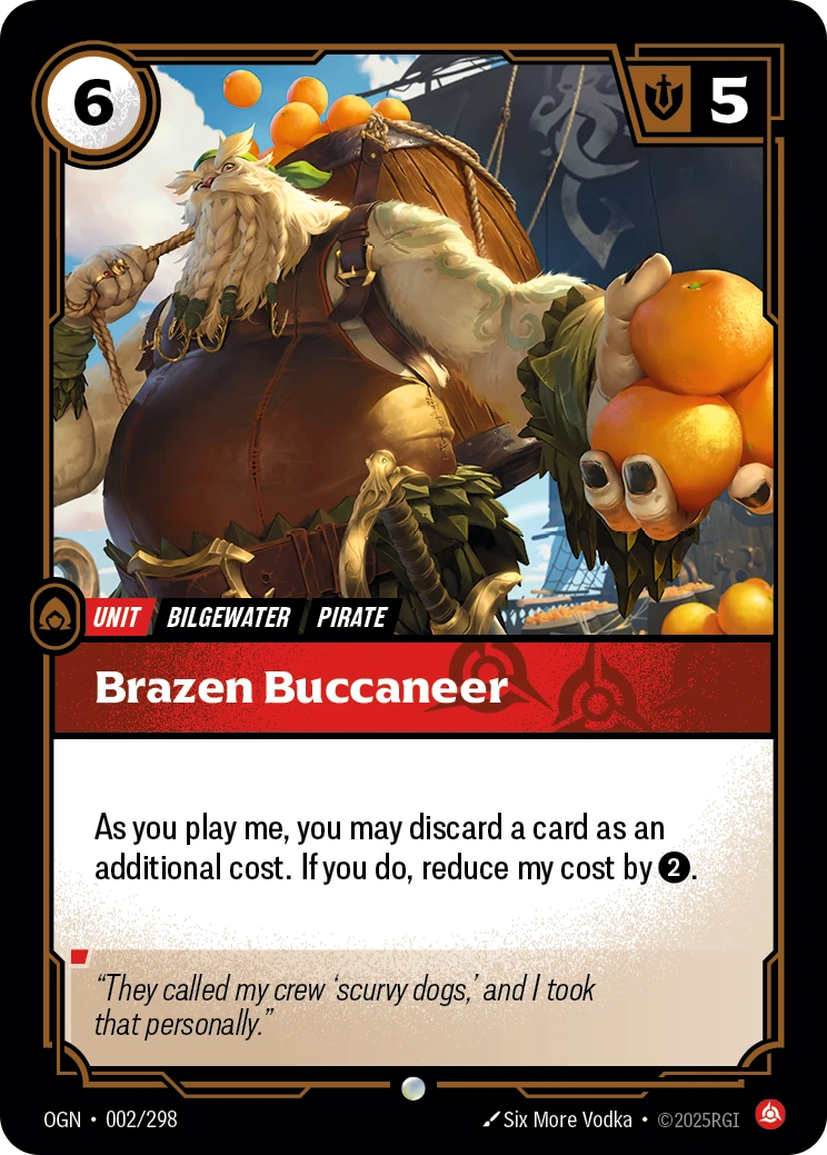 Brazen Buccaneer
