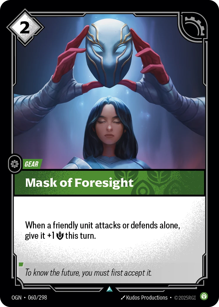 Mask of Foresight