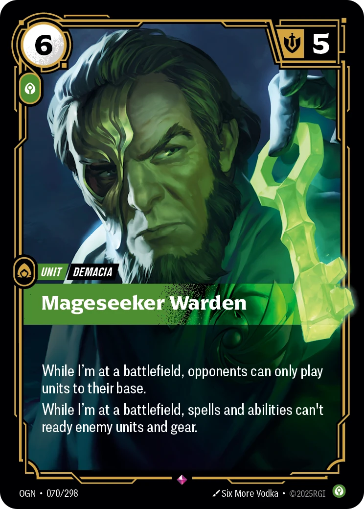 Mageseeker Warden