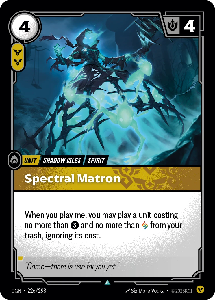 Spectral Matron
