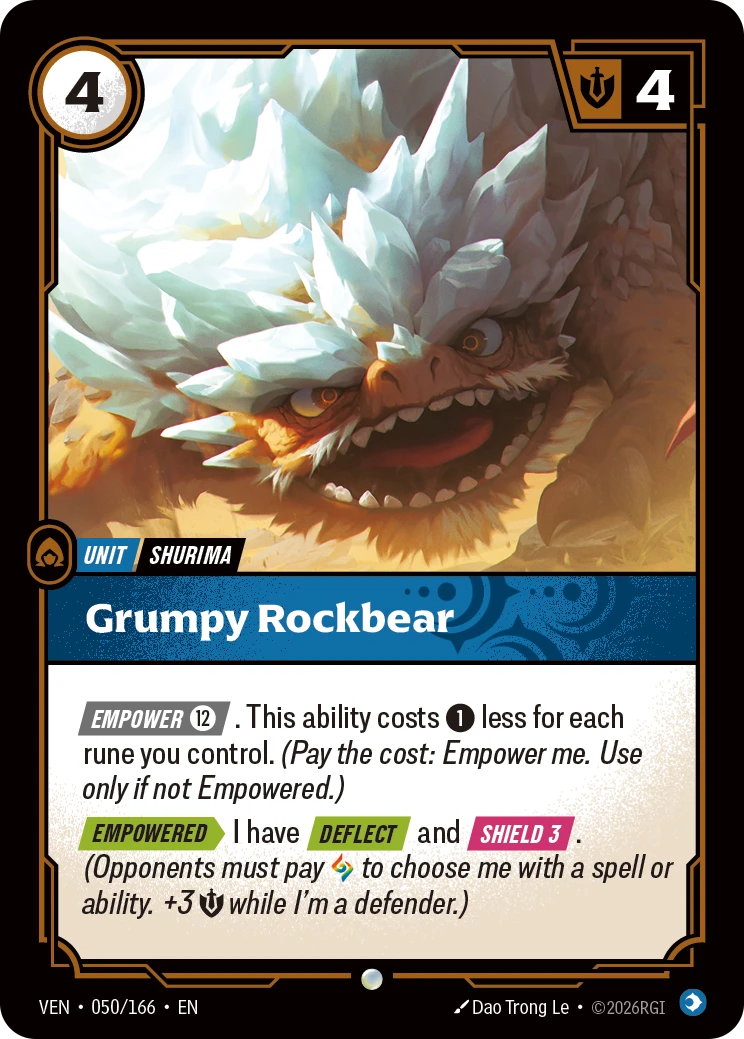 Grumpy Rockbear
