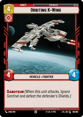 Orbiting K-Wing