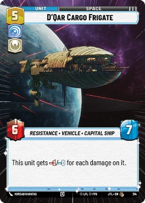 D'Qar Cargo Frigate