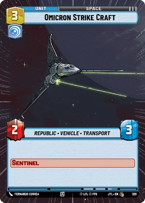 Omicron Strike Craft
