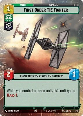 First Order TIE Fighter