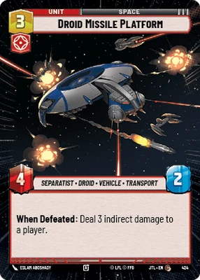 Droid Missile Platform
