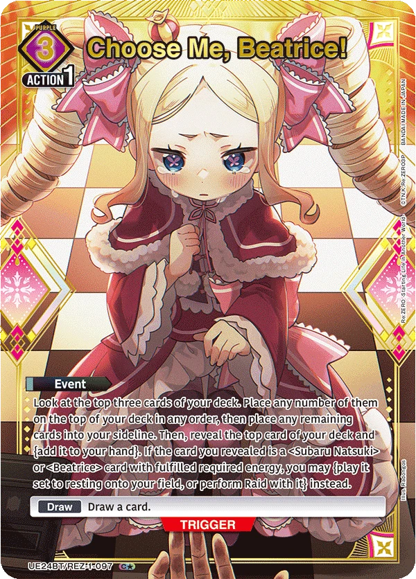 Choose Me, Beatrice!