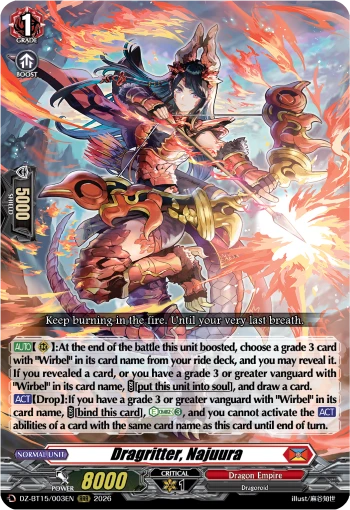 Dragritter, Najuura