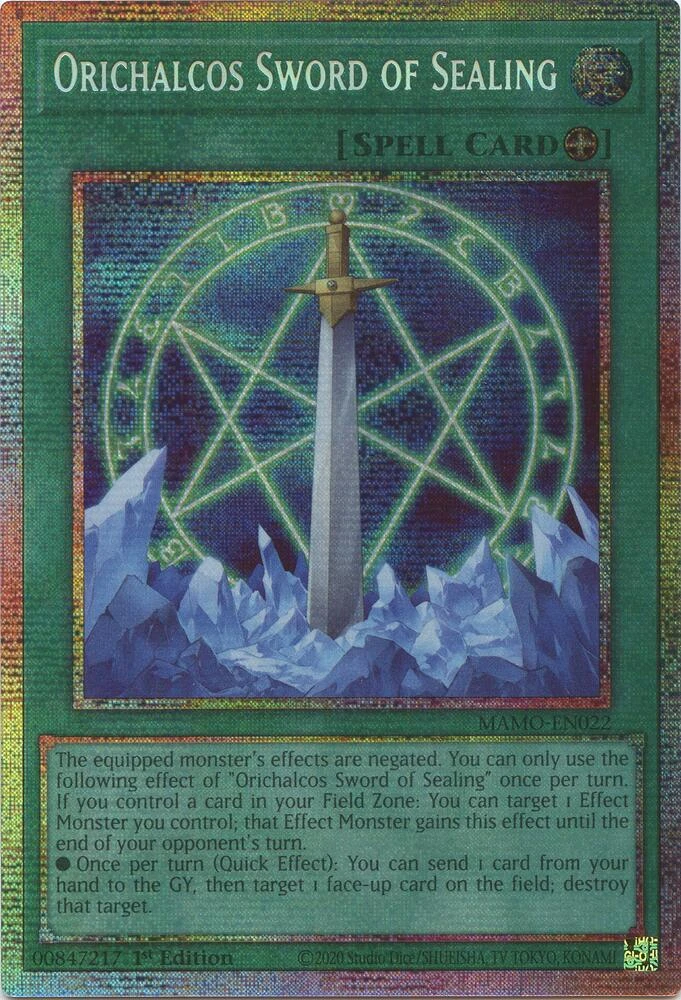 Orichalcos Sword of Sealing
