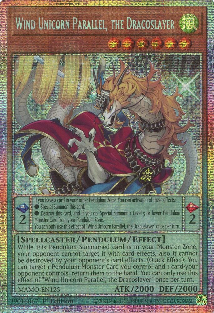 Wind Unicorn Parallel, the Dracoslayer