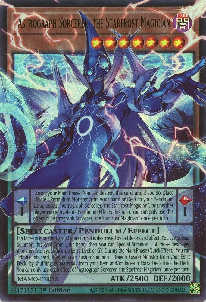 Astrograph Sorcerer, the Starfrost Magician
