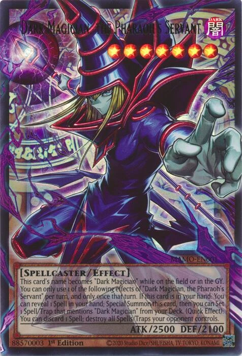 Dark Magician, the Pharaoh's Servant