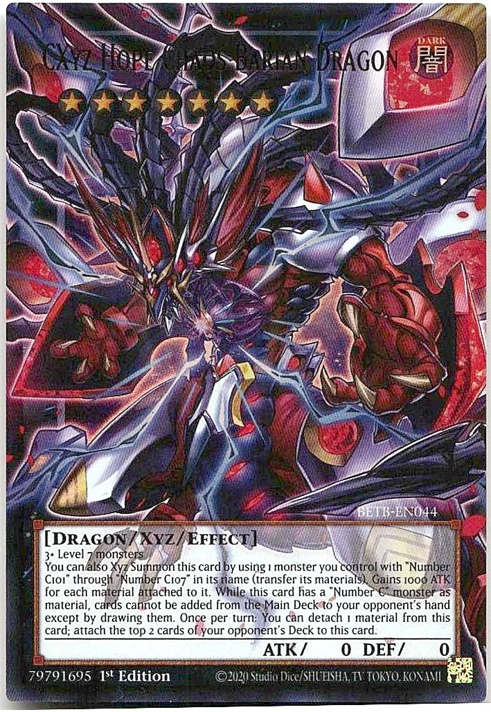 CXyz Hope Chaos Barian Dragon