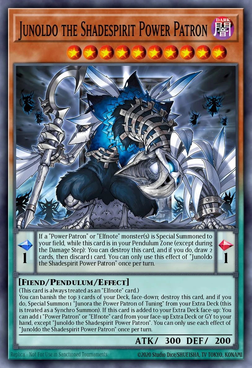 Junoldo the Shadespirit Power Patron