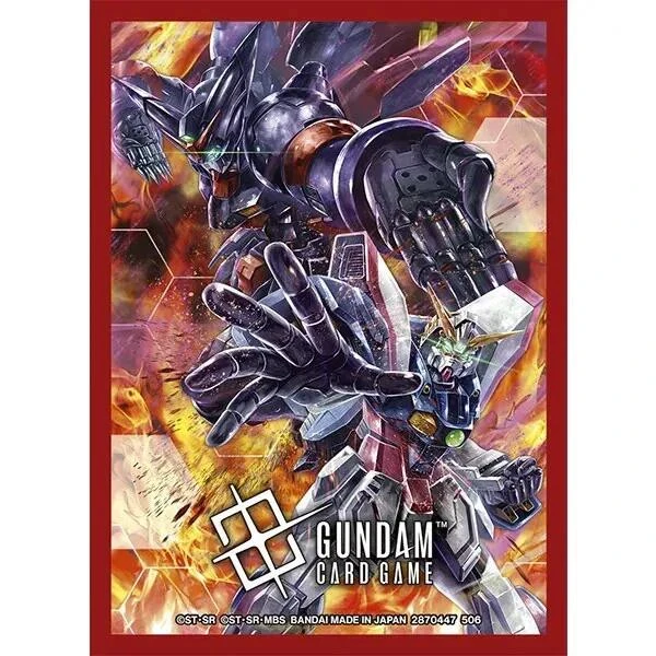 Gundam Card Sleeves: Shining Gundam V.S. Master Gundam