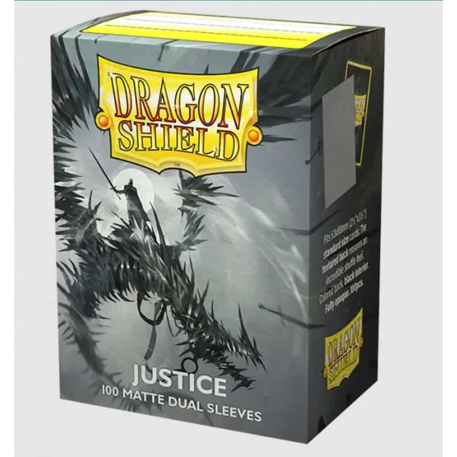 Dragon Shield Sleeves: Standard DUAL Matte Justice (100 ct.)