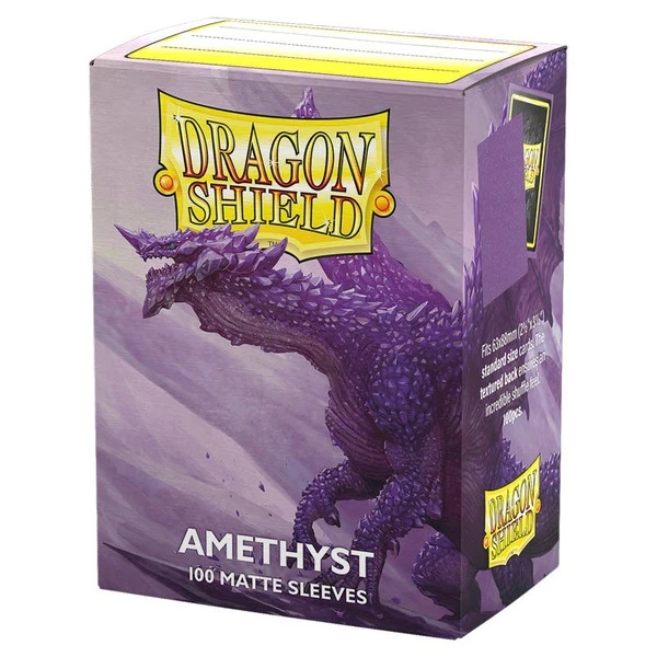 Dragon Shield: Amethyst Matte Sleeves (100 Count)