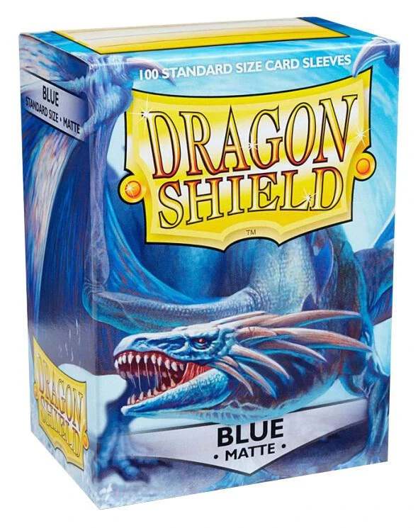 Dragon Shield: Blue Matte Sleeves (100 Count)