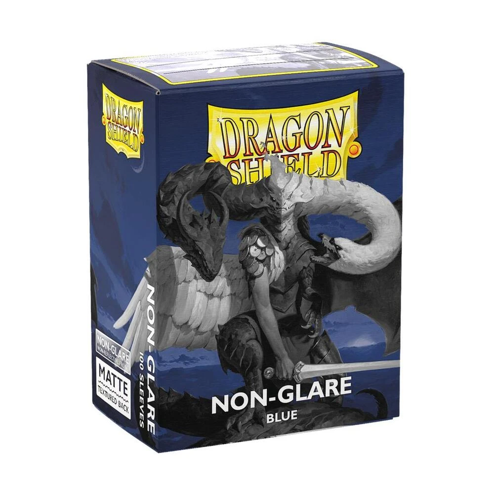 Dragon Shield: Blue Non-Glare Sleeves (100 Count)