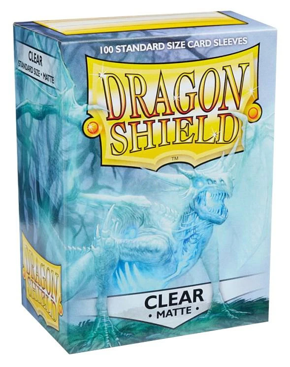 Dragon Shield: Clear Matte Sleeves (100 Count)