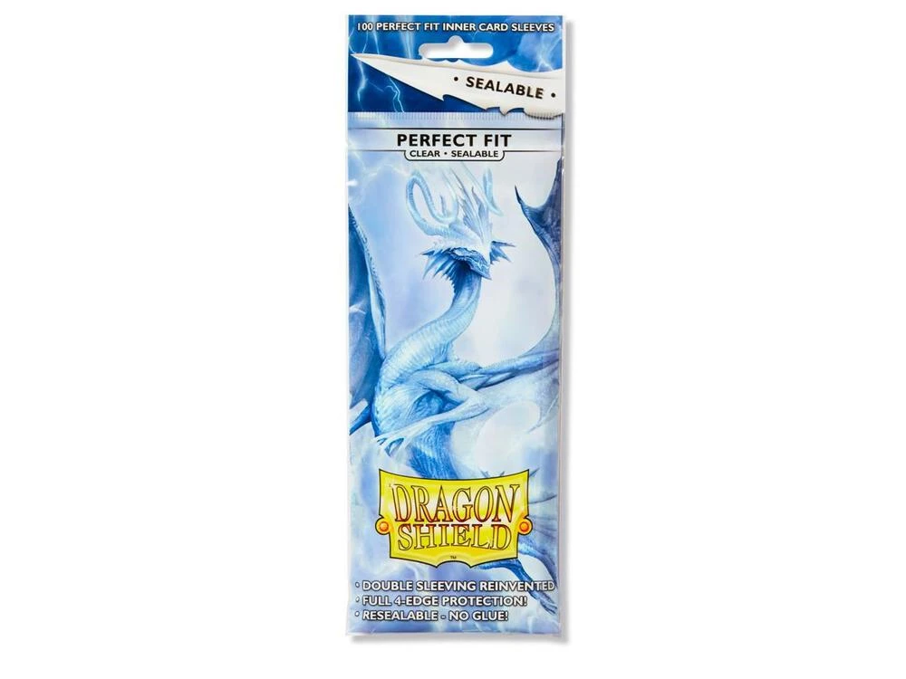 Dragon Shield: Clear Perfect Fit Standard Sealable (100 Count)