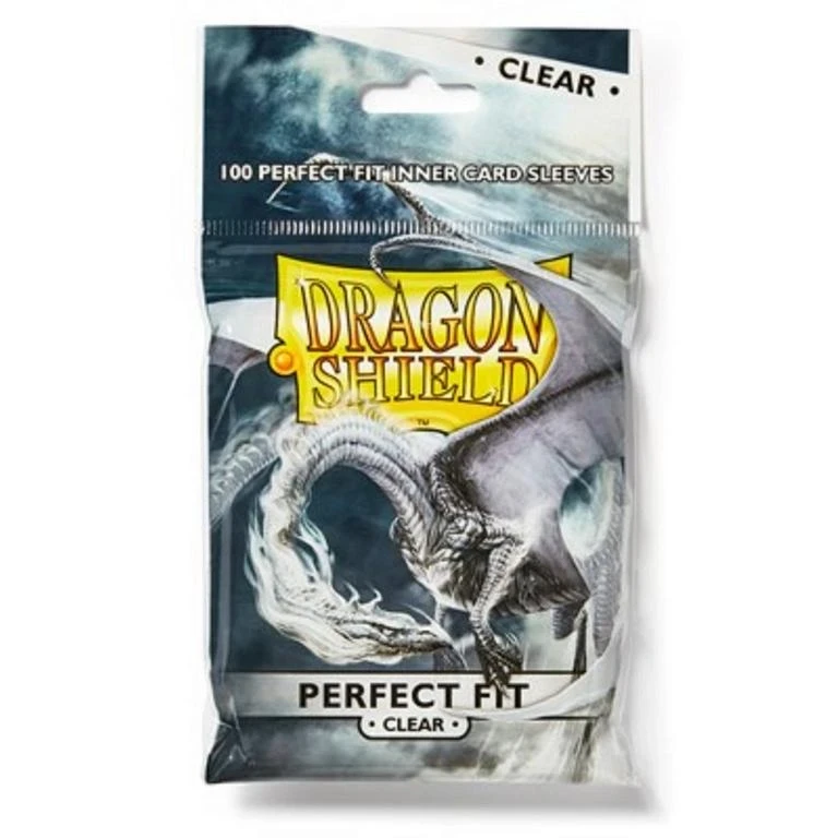 Dragon Shield: Clear Perfect Fit Topload Sleeves (100 Count)