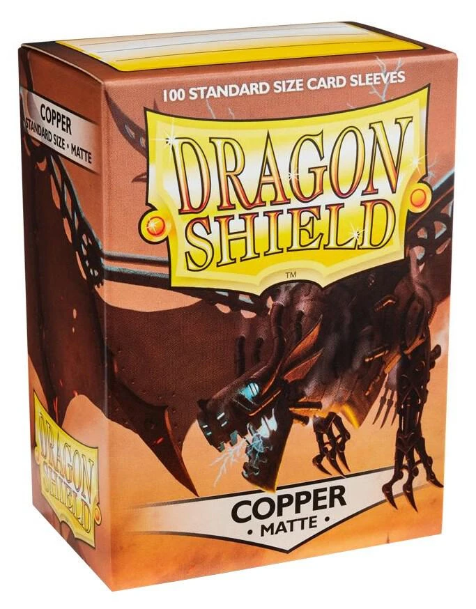 Dragon Shield: Copper Matte Sleeves (100 Count)