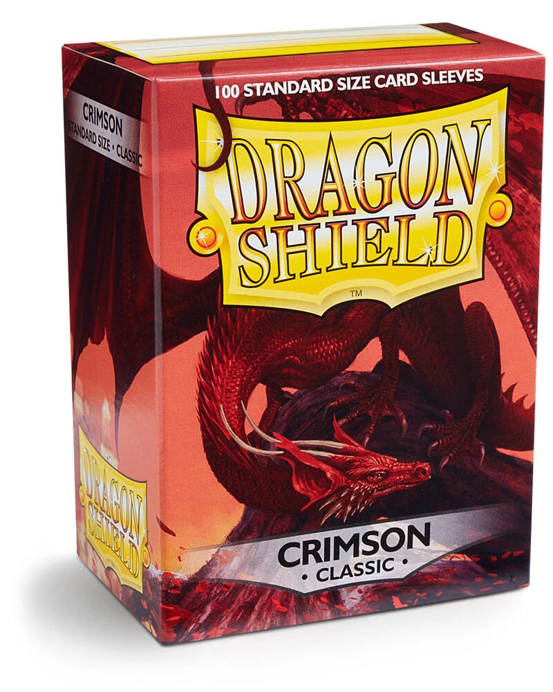 Dragon Shield: Crimson Classic Sleeves (100 Count)