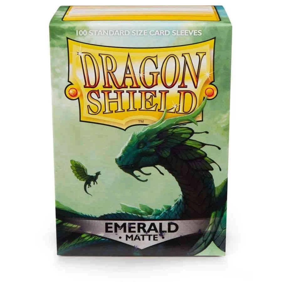 Dragon Shield: Emerald Matte Sleeves (100 Count)