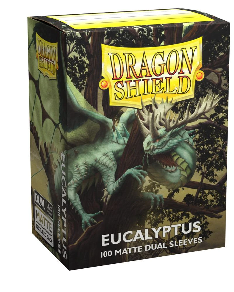 Dragon Shield: Eucalyptus Matte Dual Sleeves (100 Count)