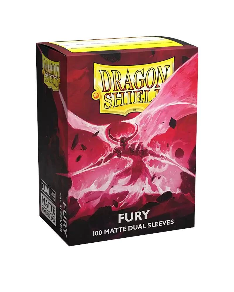 Dragon Shield: Fury Matte Dual Sleeves (100 Count)