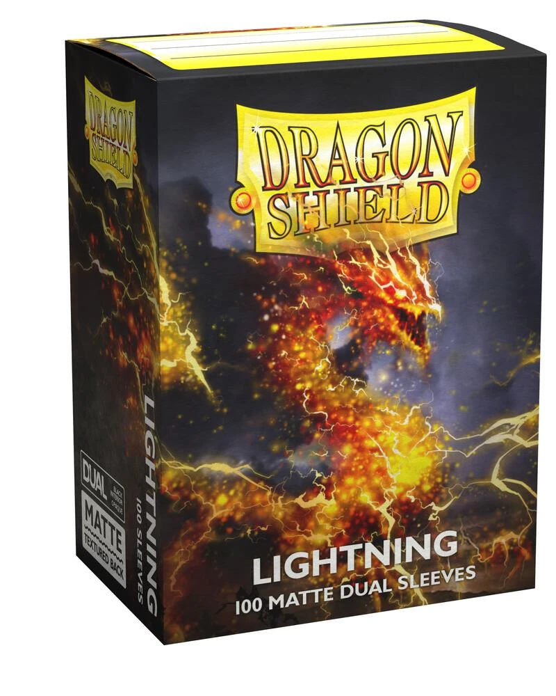 Dragon Shield: Lightning Dual Matte Sleeves (100 Count)