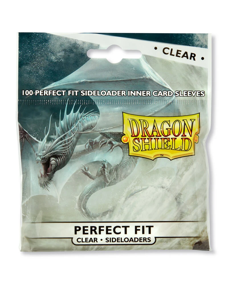 Dragon Shield: Perfect Fit Clear Sideloaders (100 Count)