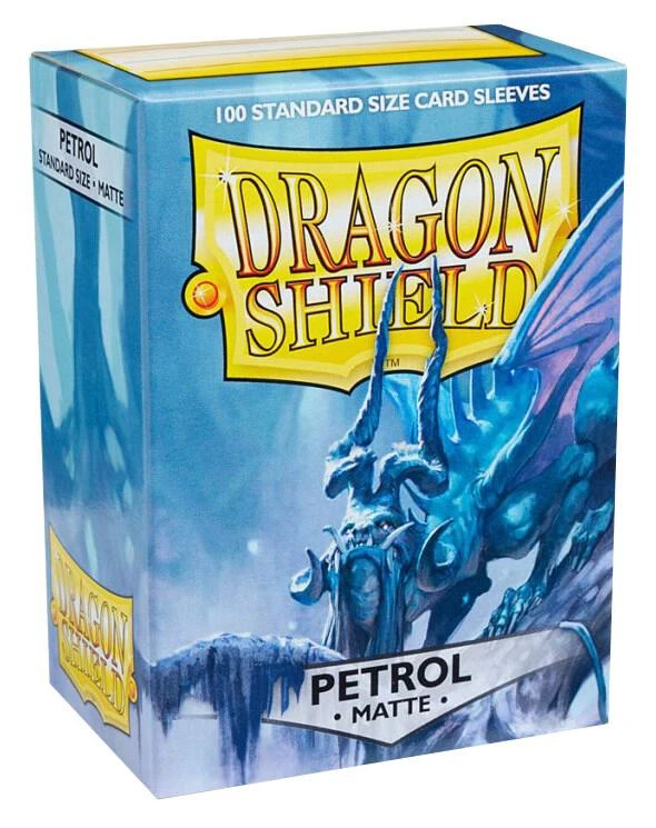 Dragon Shield: Petrol Matte Sleeves (100 Count)