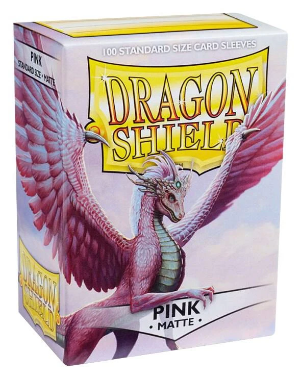 Dragon Shield: Pink Matte Sleeves (100 Count)