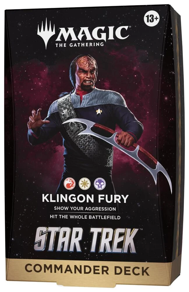 MTG Star Trek Commander Deck - Klingon Fury (TRC)