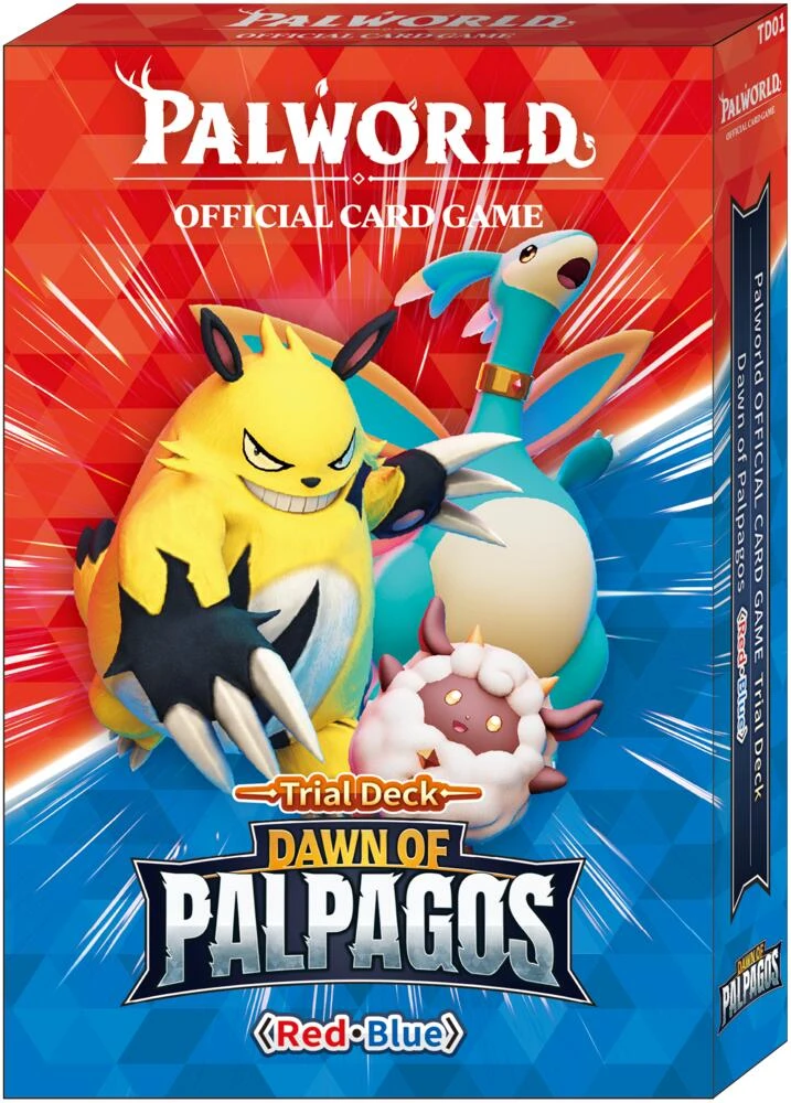 Palworld OCG: Dawn of Palpagos Trial Deck- Red & Blue