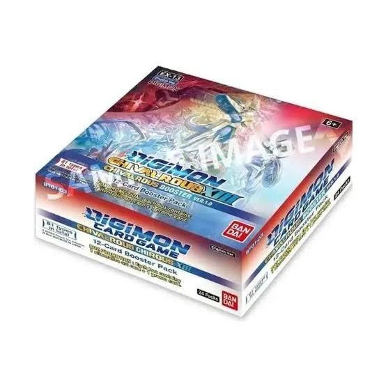 Digimon Card Game: Chivalrous XIII Extra Booster Display [EX-13] (24 Packs)