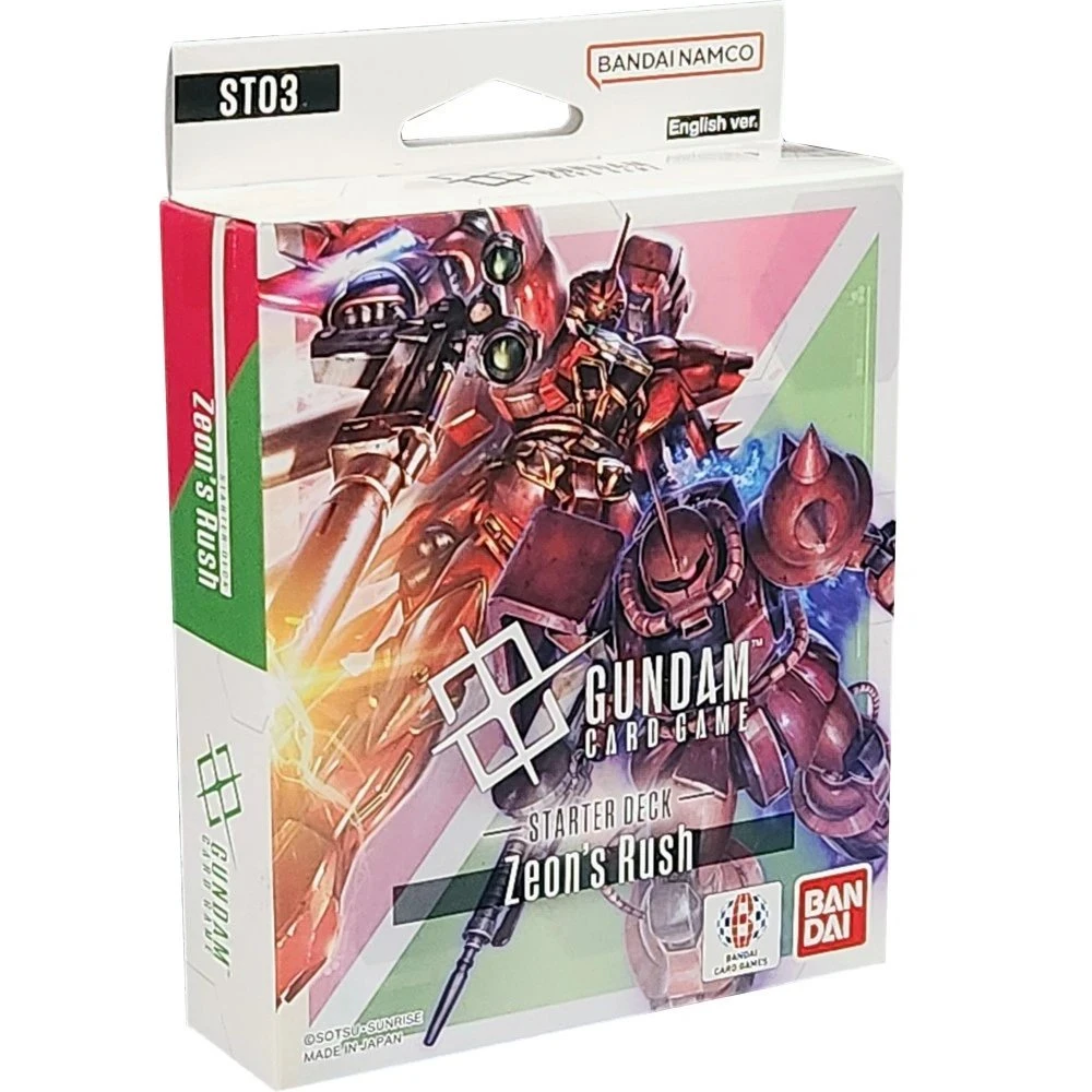 Gundam TCG: Zeon's Rush Starter Deck (ST03)