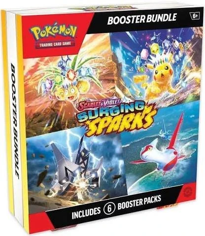 Pokemon Surging Sparks Booster Bundle (Retail)