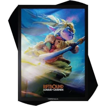 Riftbound TCG: Poppy Art Sleeves (100ct)