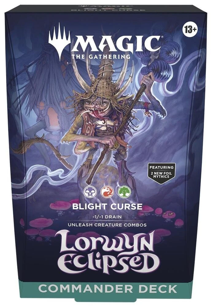 MTG: Lorwyn Eclipsed Commander Deck - Blight Curse
