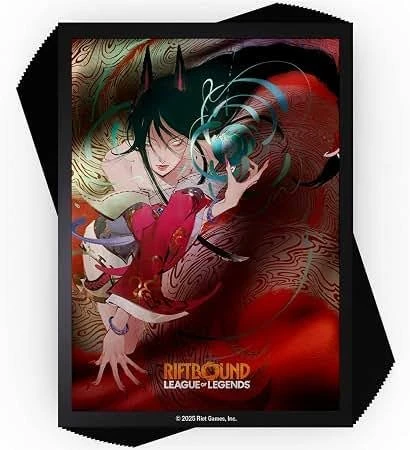 Riftbound TCG: League of Legends Ahri Art Standard Size Card Sleeves (100ct)