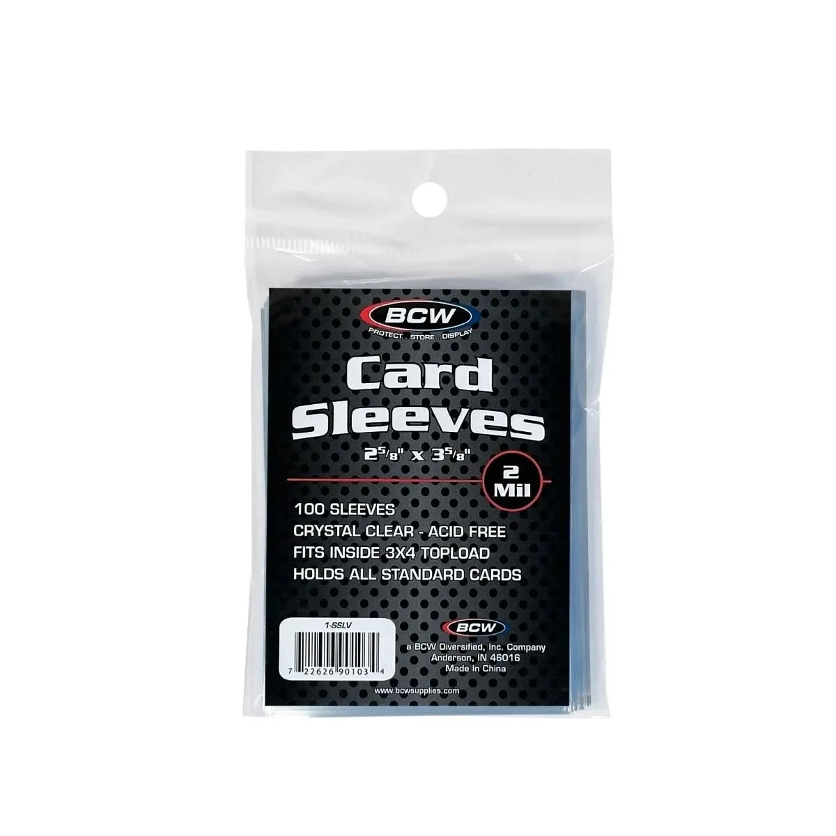 BCW: Clear Card Sleeves (100 Count)