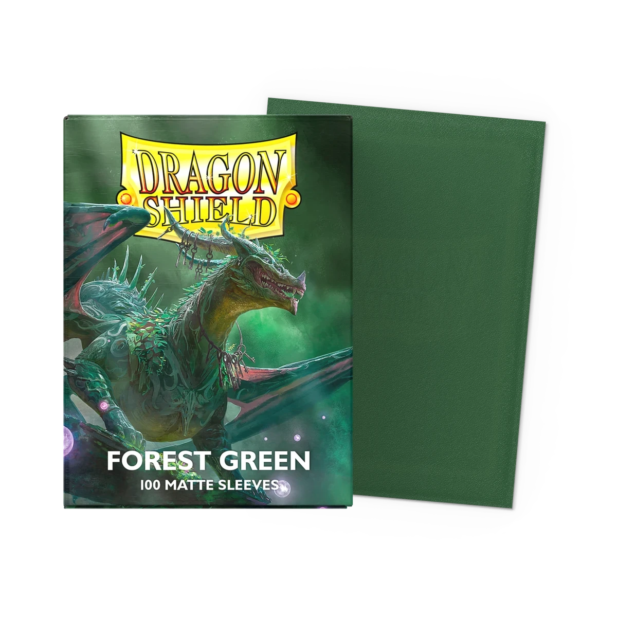 Dragon Shield: Forest Green Matte Sleeves (100 Count)